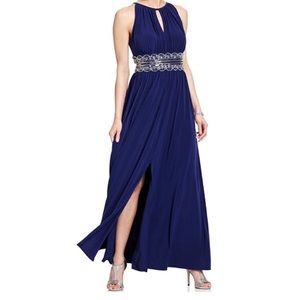 R&M Richards Royal Blue Formal Dress